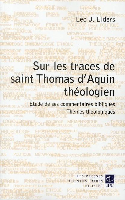 Emprunter SUR LES TRACES DE SAINT THOMAS D'AQUIN THEOLOGIEN livre