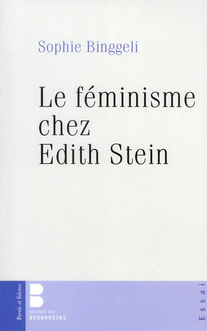 Emprunter FEMINISME CHEZ EDITH STEIN livre