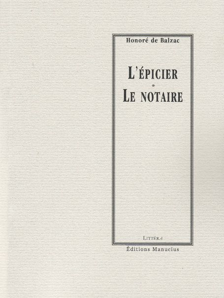 Emprunter L'EPICIER - LE NOTAIRE livre