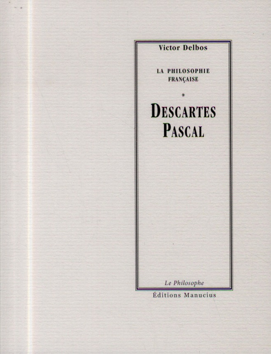 Emprunter Descartes Pascal livre