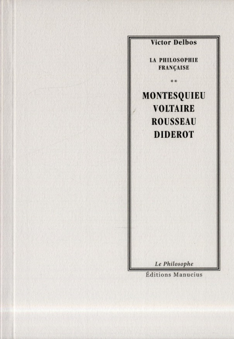 Emprunter Montesquieu Voltaire Rousseau Diderot livre