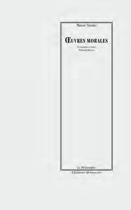 Emprunter OEUVRES MORALES livre