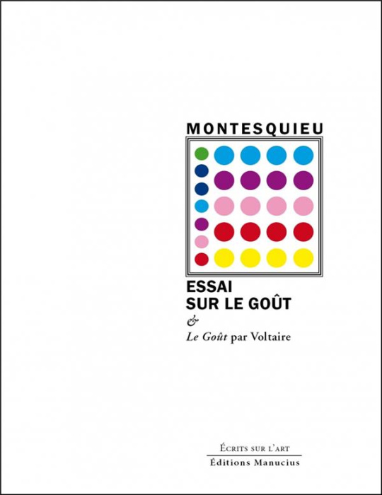 Emprunter ESSAI SUR LE GOUT livre