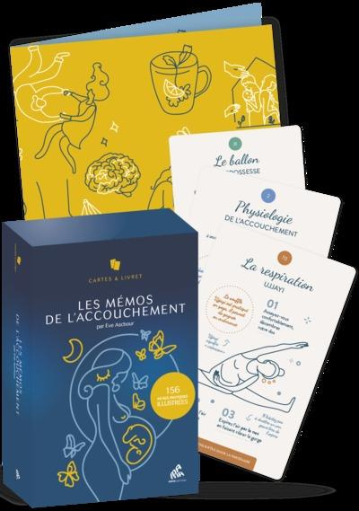 Emprunter Coffret Les Mémos de l'accouchement. 156 fiches pratiques illustrées livre