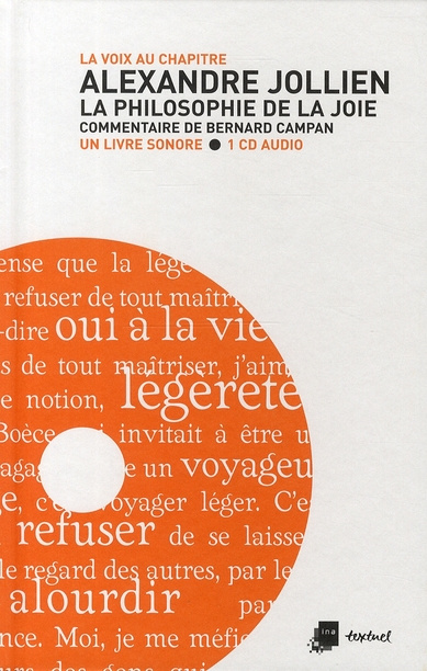 Emprunter Alexandre Jollien. La philosophie de la joie, avec 1 CD audio livre