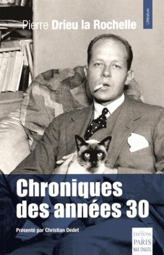 Emprunter Chroniques des années 30 livre