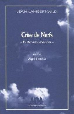 Emprunter Crise de Nerfs -Parlez-moi d'amour. Suivi de Aegri somnia livre