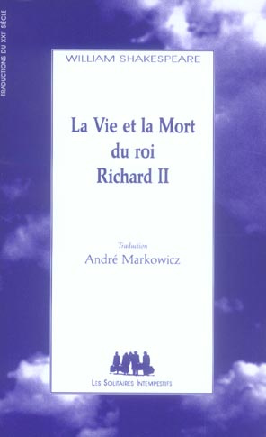 Emprunter La iie et la mort du roi Richard II livre