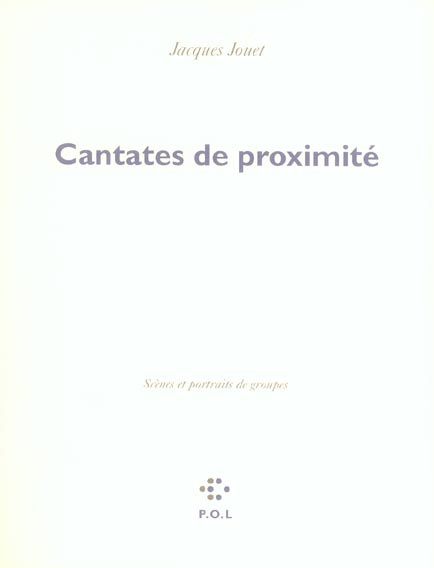 Emprunter Cantates de proximités. Scènes et portraits de groupes livre