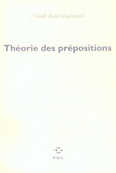 Emprunter Théorie des prépositions livre