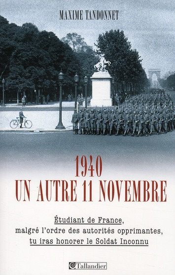 Emprunter 1940 : un autre 11 novembre livre
