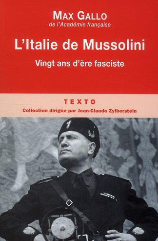 Emprunter L'Italie de Mussolini. Vingt ans d'ère fasciste livre