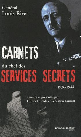 Emprunter Carnets du chef des services secrets 1936/1944 livre