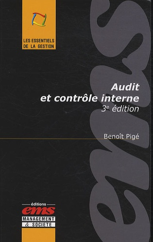 Emprunter AUDIT ET CONTROLE INTERNE livre
