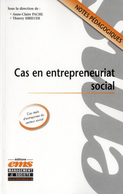 Emprunter Cas en Entrepreneuriat Social livre