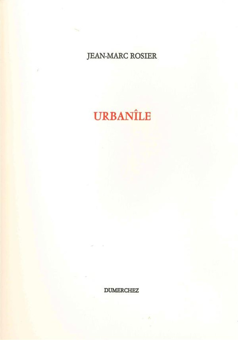 Emprunter Urbanîle livre