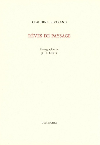 Emprunter Rêves de paysage livre