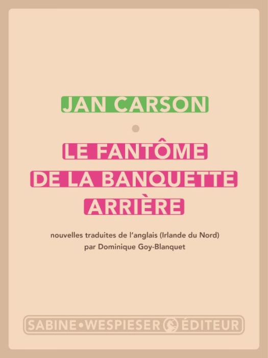 Emprunter Le fantôme de la banquette arrière livre