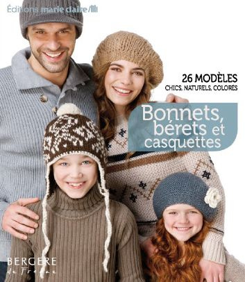 Emprunter Bonnets, bérets et casquettes. 26 modèles chics, naturels et colorés livre