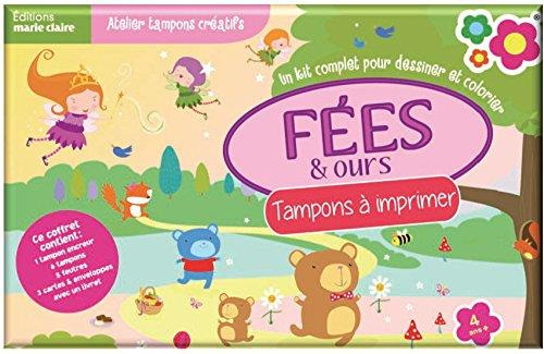 Emprunter Fées & ours. Tampons à imprimer livre
