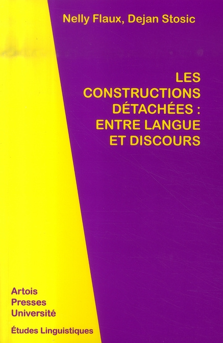 Emprunter Les constructions détachées : entre langue et discours livre