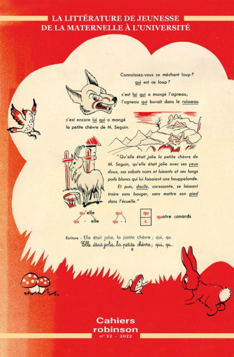 Emprunter Cahiers Robinson N° 52/2022 : La littérature de jeunesse, de la maternelle à l'Université livre