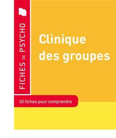 Emprunter Clinique des groupes livre