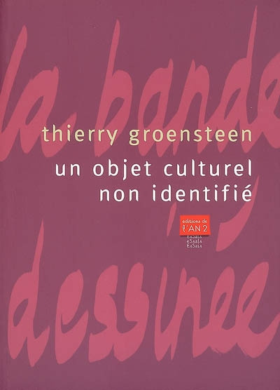 Emprunter Un objet culturel non identifié. La bande dessinée livre