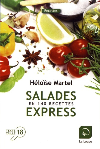 Emprunter Salades express en 140 recettes [EDITION EN GROS CARACTERES livre