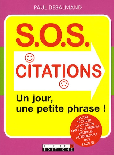 Emprunter SOS citations livre