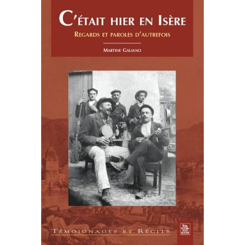Emprunter C'ETAIT HIER EN ISERE livre