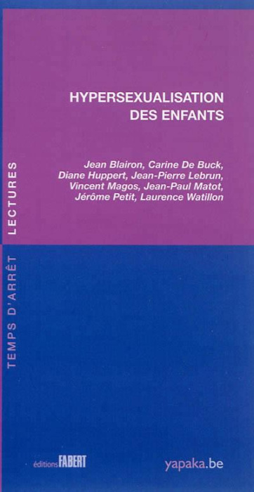 Emprunter Hypersexualisation des enfants livre