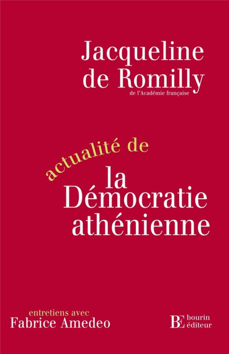 Emprunter Actualité de la démocratie athénienne livre