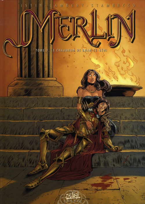 Emprunter Merlin Tome 7 : Le chaudron de Bran-le-Béni livre