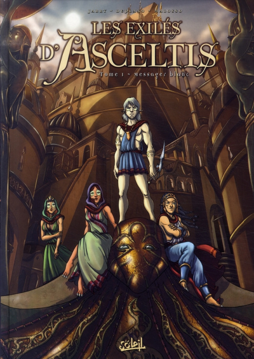 Emprunter Les exilés d'Asceltis Tome 1 : Messager blanc livre