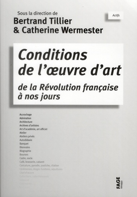 Emprunter CONDITIONS DE L'OEUVRE D'ART DE LA REVOLUTION FRANCAISE A NOS livre