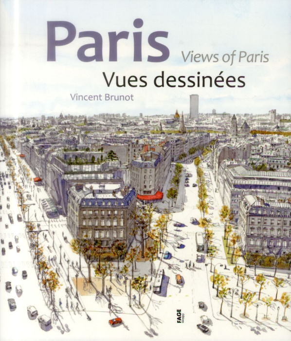 Emprunter Paris, vue dessinées. Edition bilingue français-anglais livre