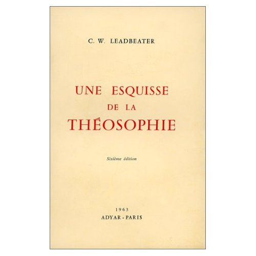 Emprunter ESQUISSE DE LA THEOSOPHIE livre