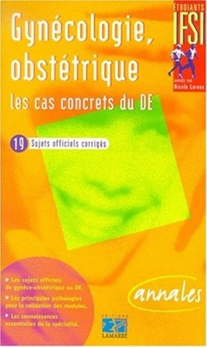 Emprunter GYNECOLOGIE ET OBSTETRIQUE LES CAS CONCRETS DU D.E. livre