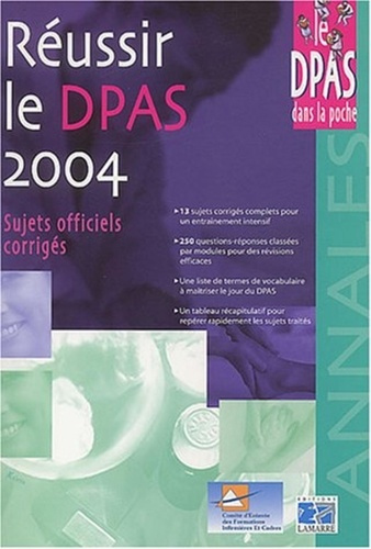 Emprunter REUSSIR LE DPAS 2004 livre