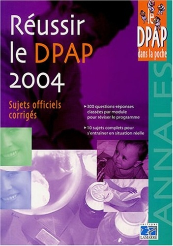 Emprunter REUSSIR LE DPAP 2004 livre
