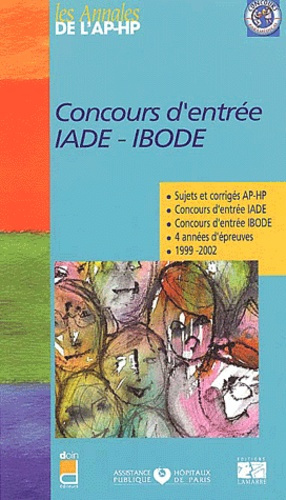 Emprunter CONCOURS D ENTREE IADE/BODE NOUVELLE EDITION livre