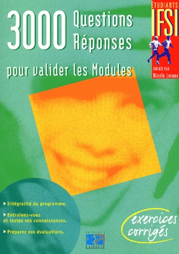 Emprunter 3000 QUESTIONS REPONSES POUR VALIDER LES MODULES livre