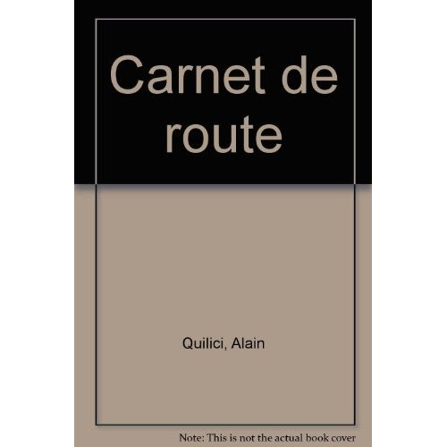Emprunter Carnet de route livre