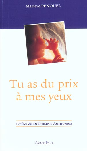 Emprunter Tu as du prix à mes yeux livre