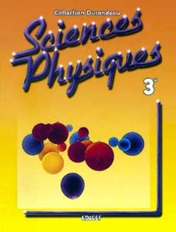 Emprunter Sciences physiques Durandeau 3e livre