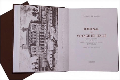 Emprunter JOURNAL DU VOYAGE EN ITALIE - LETTRES FAMILIERES (2 VOLUMES) livre