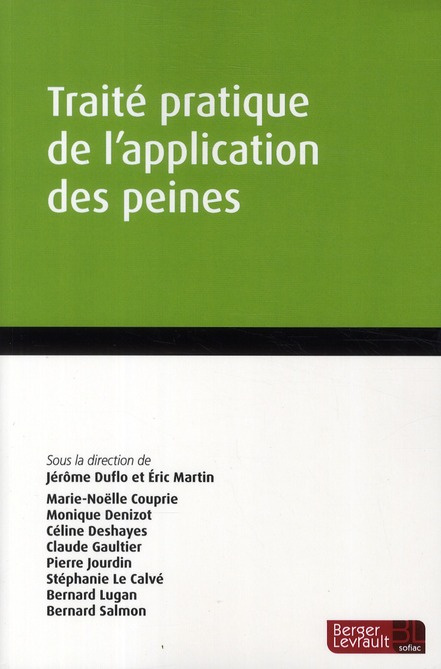 Emprunter Traité pratique de l'application des peines livre