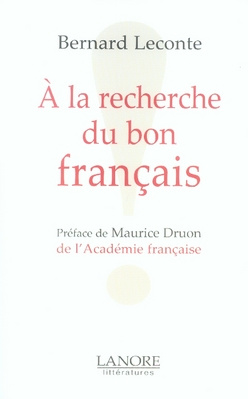 Emprunter A la recherche du bon français ! livre