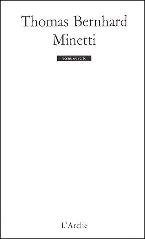 Emprunter Minetti. Portrait de l'artiste en vieil homme livre